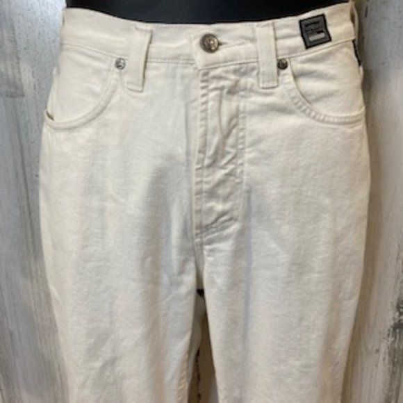 Vintage 90’s Versace Jeans Couture White Jeans - Size 29 - Picture 6 of 16